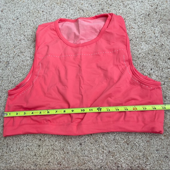 NWT Shein coral two piece athletic workout set size large - Picture 4 of 9